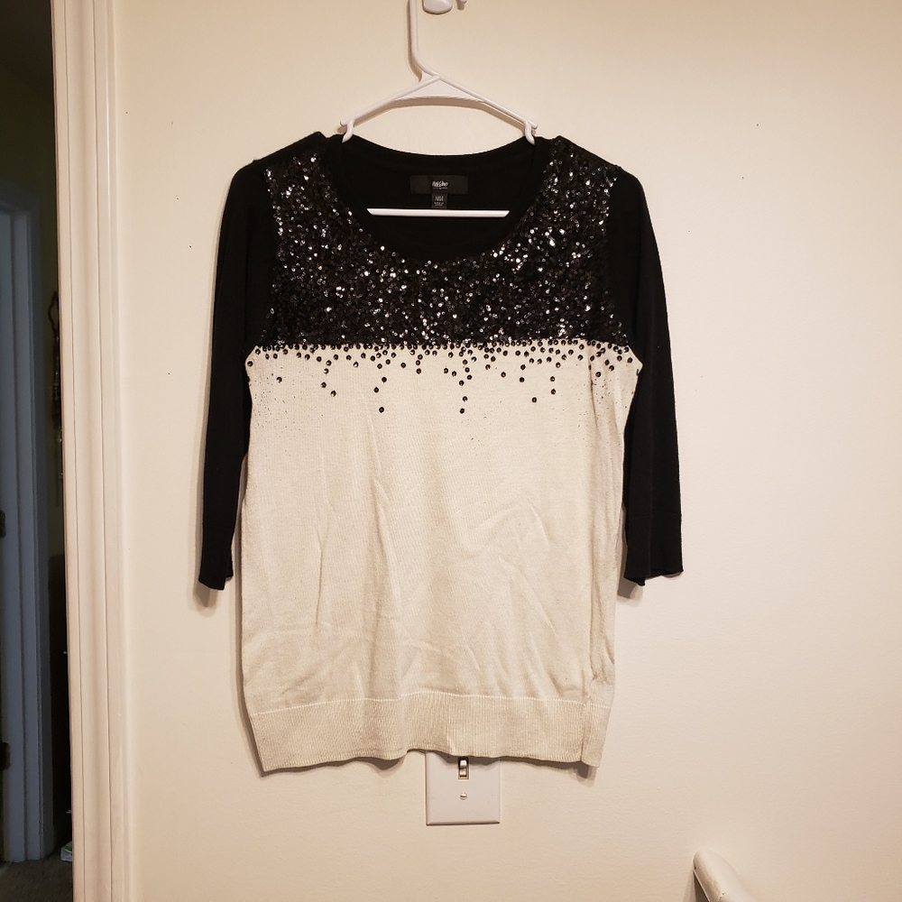 Mossimo size M sequin sweater‎